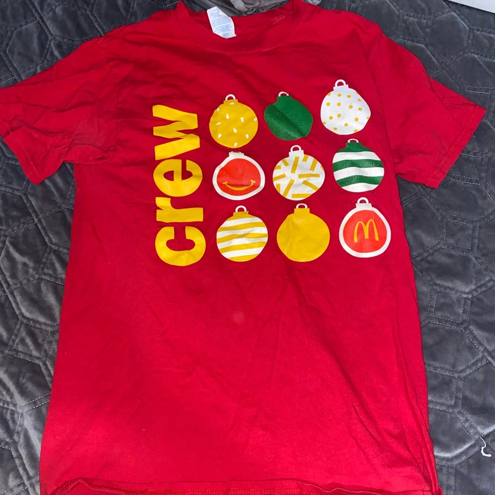 McDonald’s crew Christmas tee